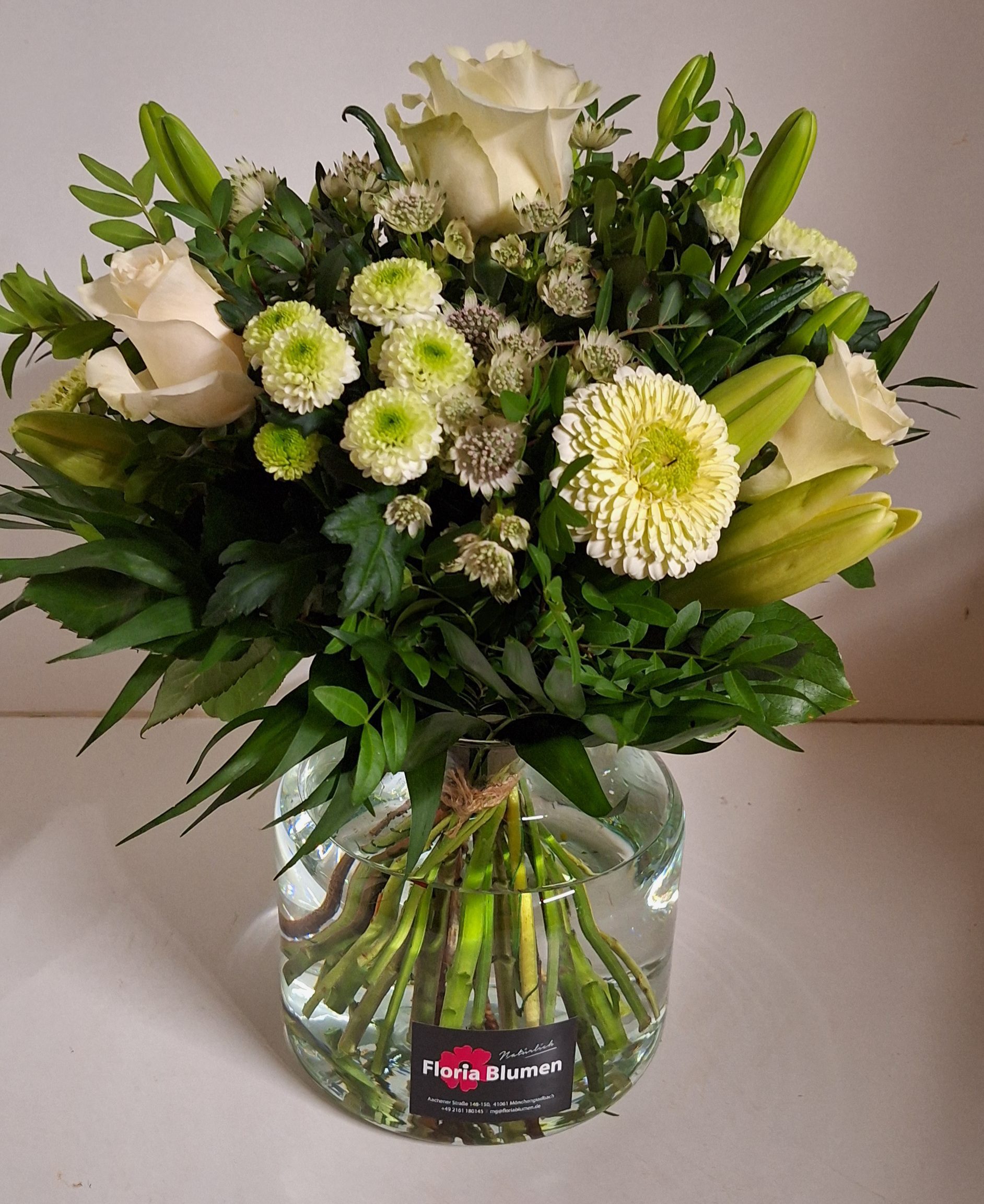 biedermeiier wit Biedermeier Blumenstrauß