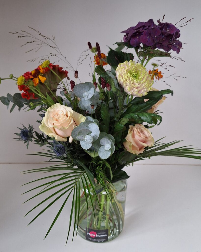 Feldstrauß Amsterdammertje Hortensien