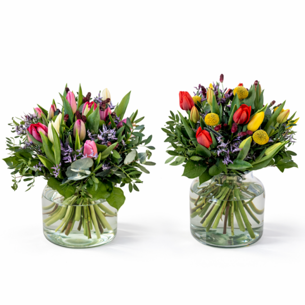 Biedermeier Tulpenstrauß – Blumen bestellen in Mönchengladbach | Floria Blumen Tulpenstrauß – Floria Blumen Mönchengladbach