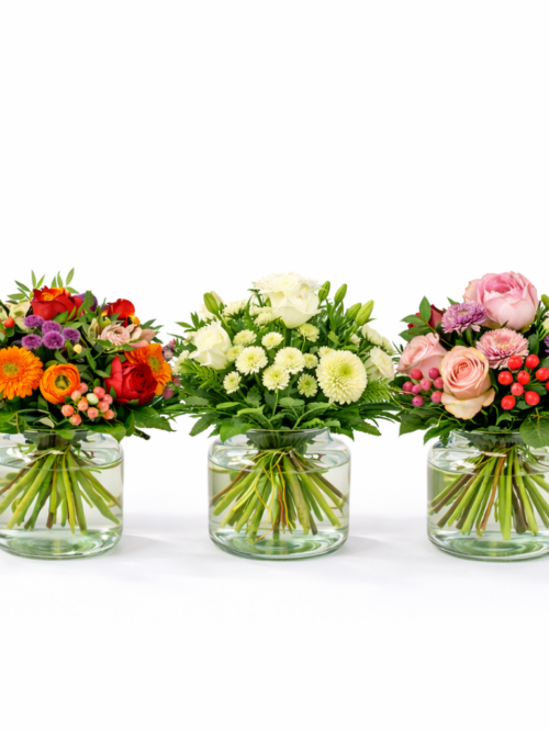 Blumenstrauß Biedermeier Stil – Floria Blumen Mönchengladbach