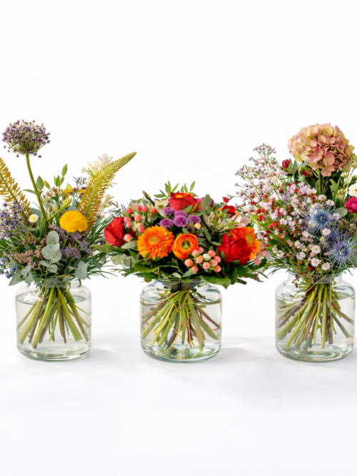 Blumenstrauß Biedermeier Stil – Floria Blumen Mönchengladbach