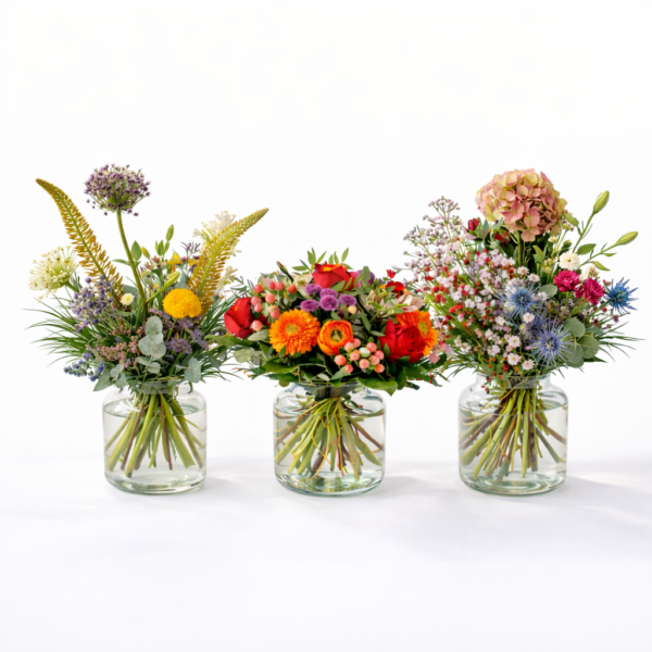 Blumenstrauß Biedermeier Stil – Floria Blumen Mönchengladbach