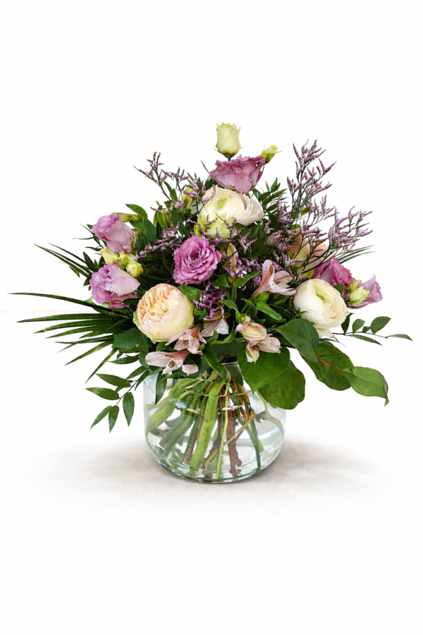 Biedermeier Stil im rosa – Floria Blumen Mönchengladbach