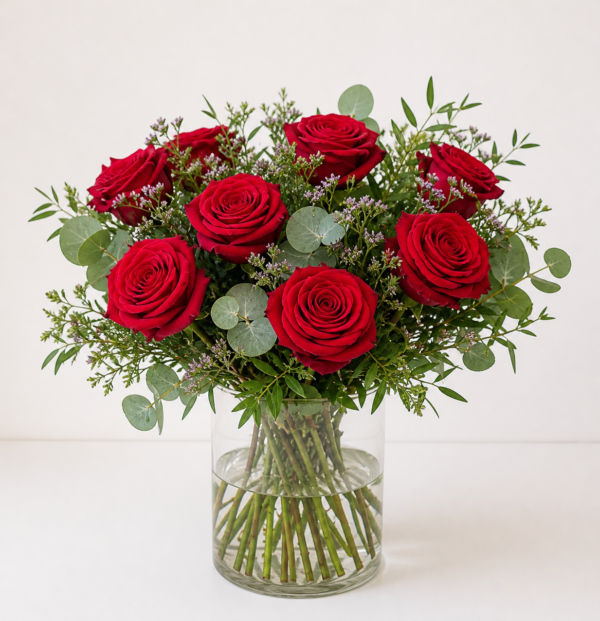 Rosenstrauß rot kaufen Mönchengladbach | Floria Blumen – Floria Blumen Mönchengladbach
