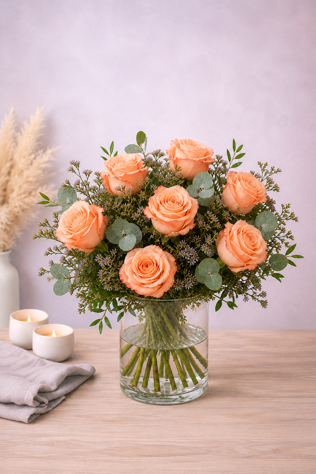 Rosenstrauß online bestellen in Mönchengladbach – moderne Floristik von Floria Blumen