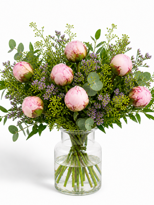 Pfingstrosen rosa Strauß kaufen – frisch gebunden | Floria Blumen Mönchengladbach – Floria Blumen Mönchengladbach