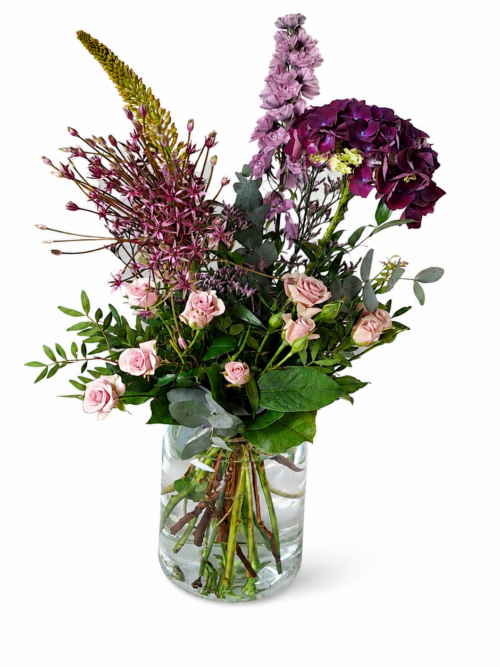 Sommerlicher Hortensienstrauß – Floria Blumen Mönchengladbach